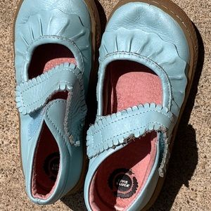 Baby blue Livie & Luca Mary Jane toddler girl shoes